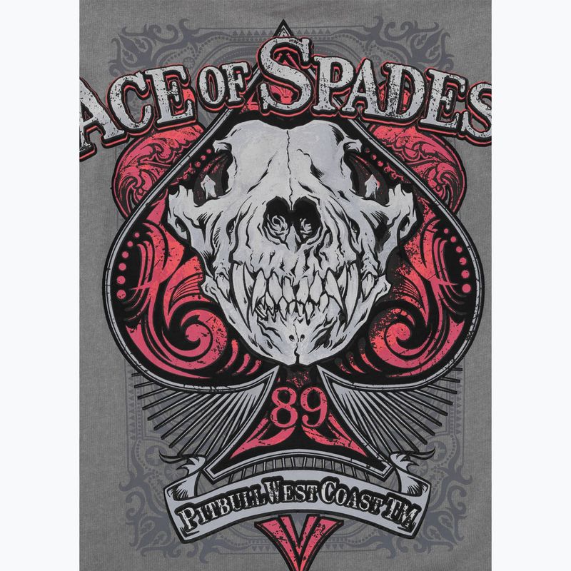 Koszulka męska Pitbull Ace Of Spades grey 8