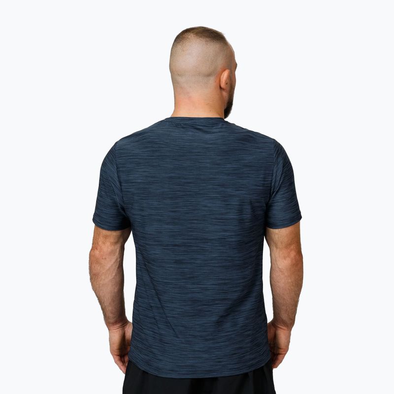 Koszulka męska Pitbull Small Logo Casual Sport navy melange 3