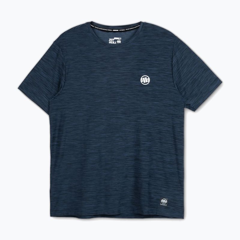 Koszulka męska Pitbull Small Logo Casual Sport navy melange 4