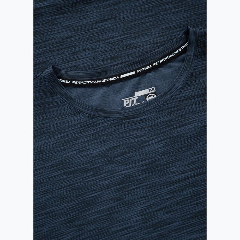 Koszulka męska Pitbull Small Logo Casual Sport navy melange 6