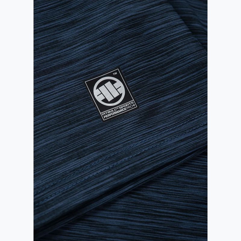 Koszulka męska Pitbull Small Logo Casual Sport navy melange 8