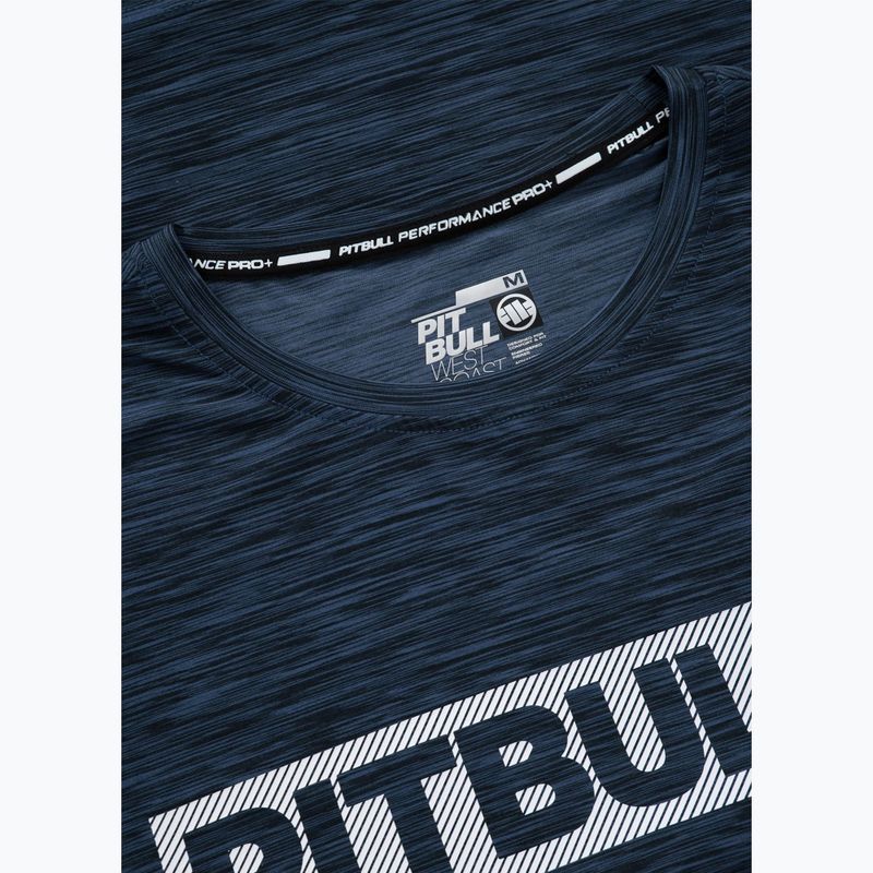 Koszulka męska Pitbull Hilltop Casual Sport navy melange 6