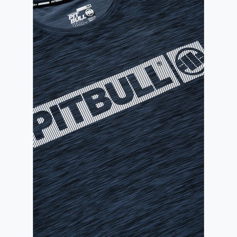 Koszulka męska Pitbull Hilltop Casual Sport navy melange 7