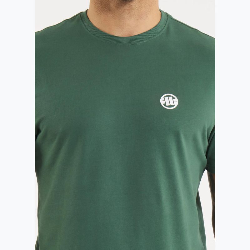 Koszulka męska Pitbull Small Logo green 4