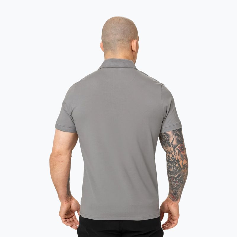 Koszulka polo męska Pitbull Polo Jersey Small Logo grey 3