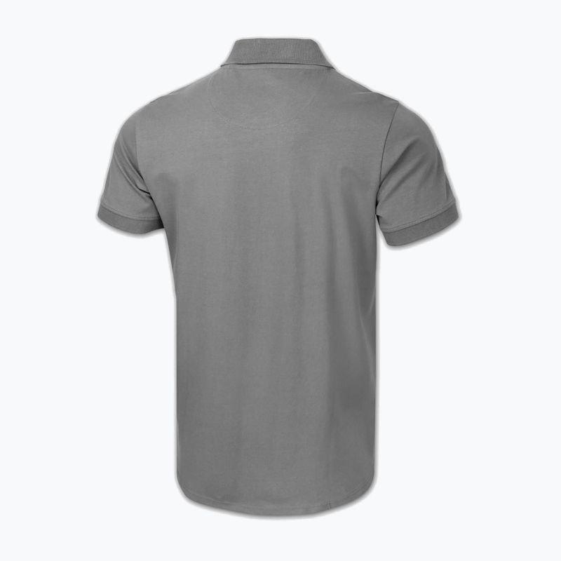 Koszulka polo męska Pitbull Polo Jersey Small Logo grey 2