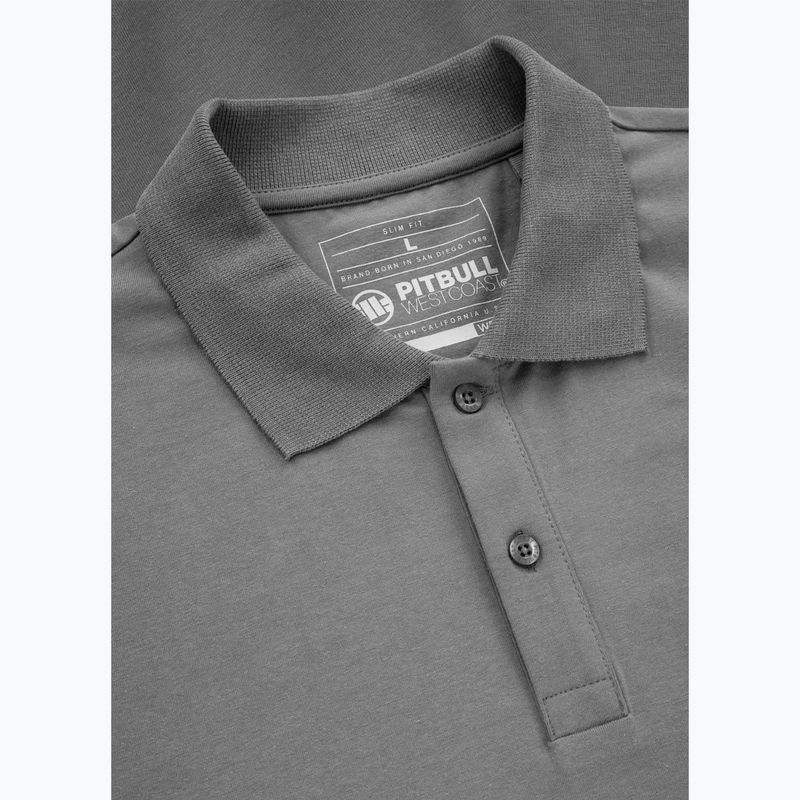 Koszulka polo męska Pitbull Polo Jersey Small Logo grey 3