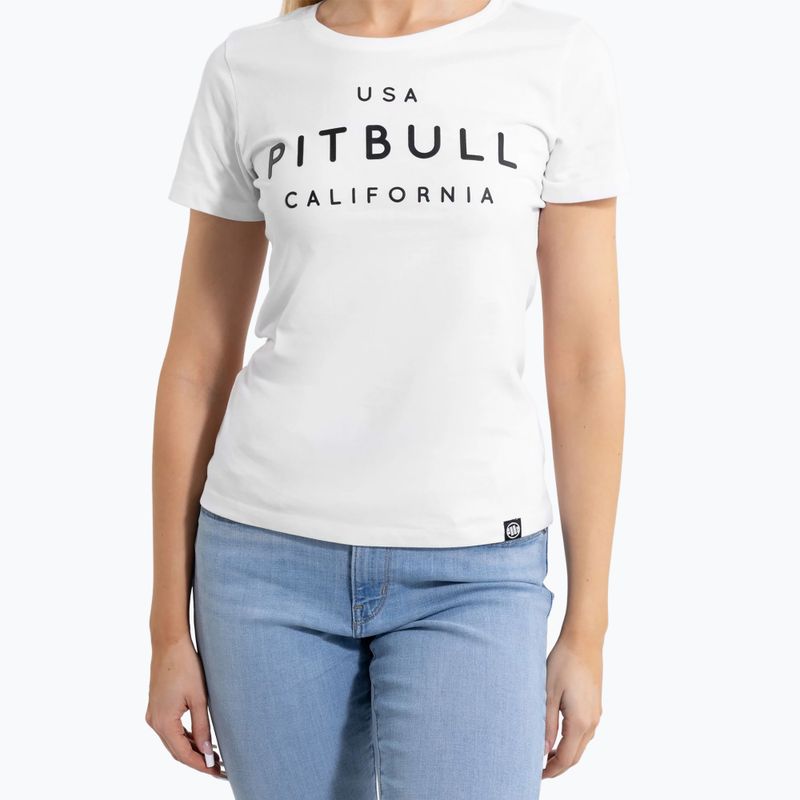 Koszulka damska Pitbull Usa Cal white 4