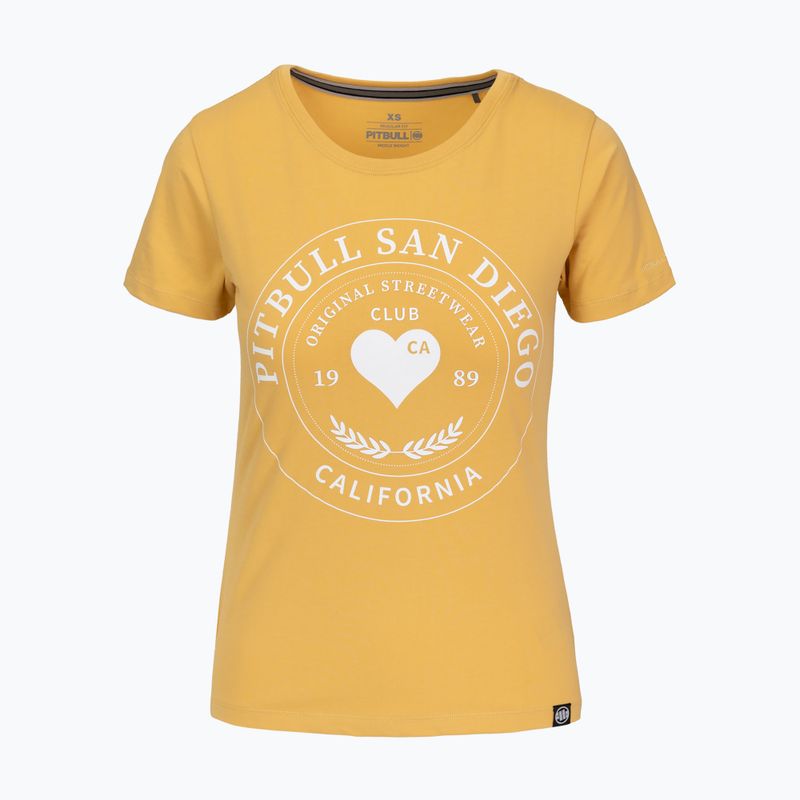 Koszulka damskie Pitbull Heartie pale yellow 4