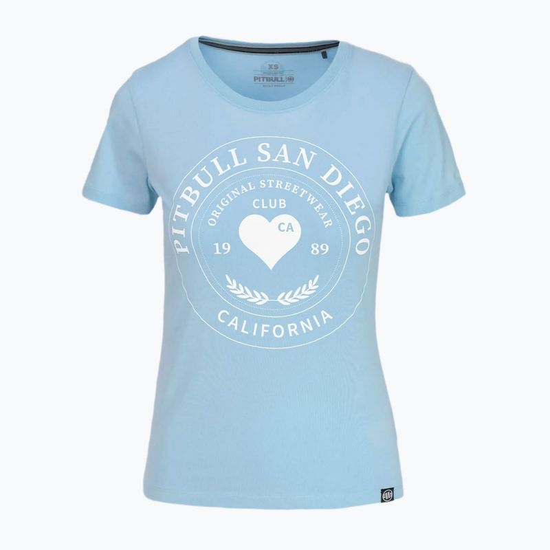Koszulka damskie Pitbull Heartie light blue
