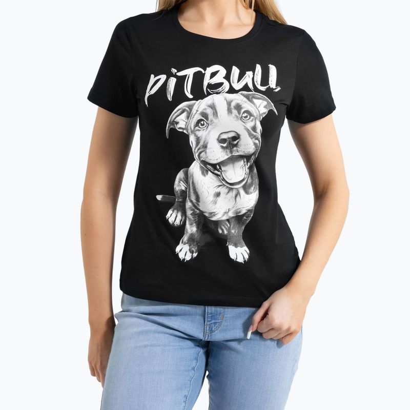 Koszulka damska Pitbull Puppy 2 black 4