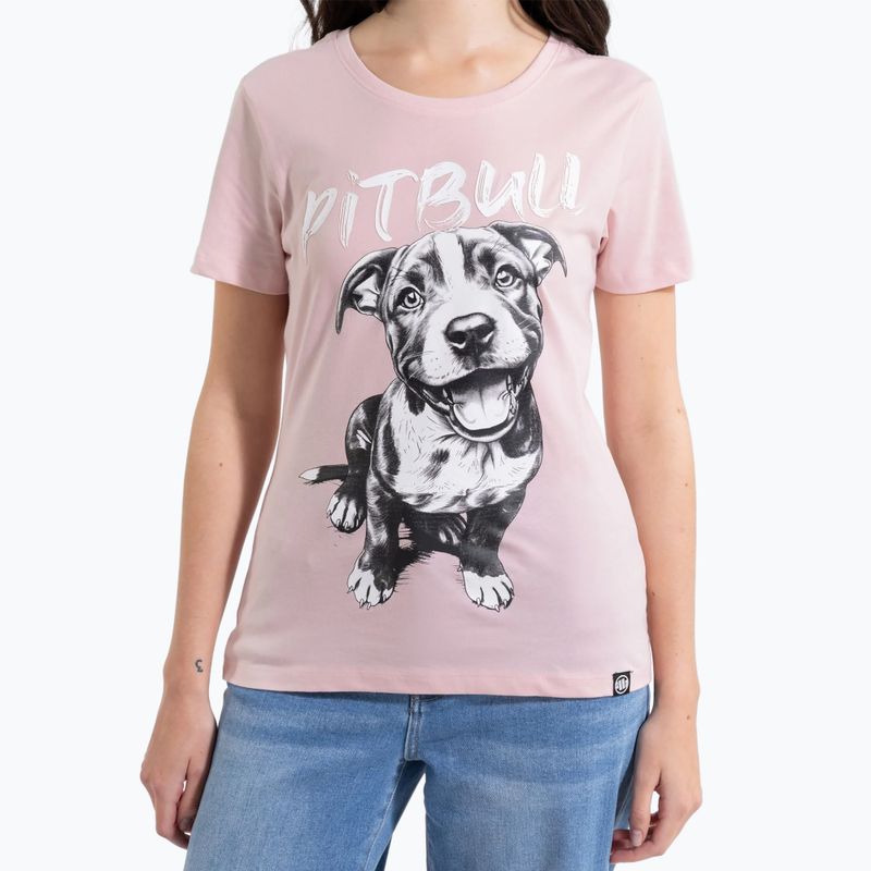 Koszulka damska Pitbull Puppy 2 powder pink 4