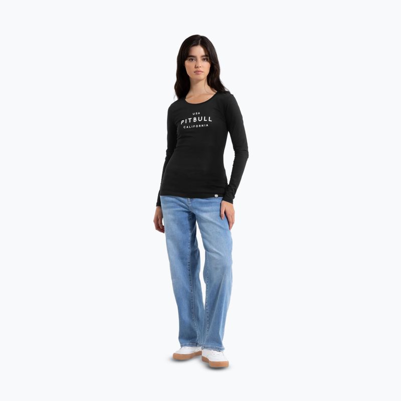 Longsleeve damski Pitbull Usa Cal Slim Fit black 2