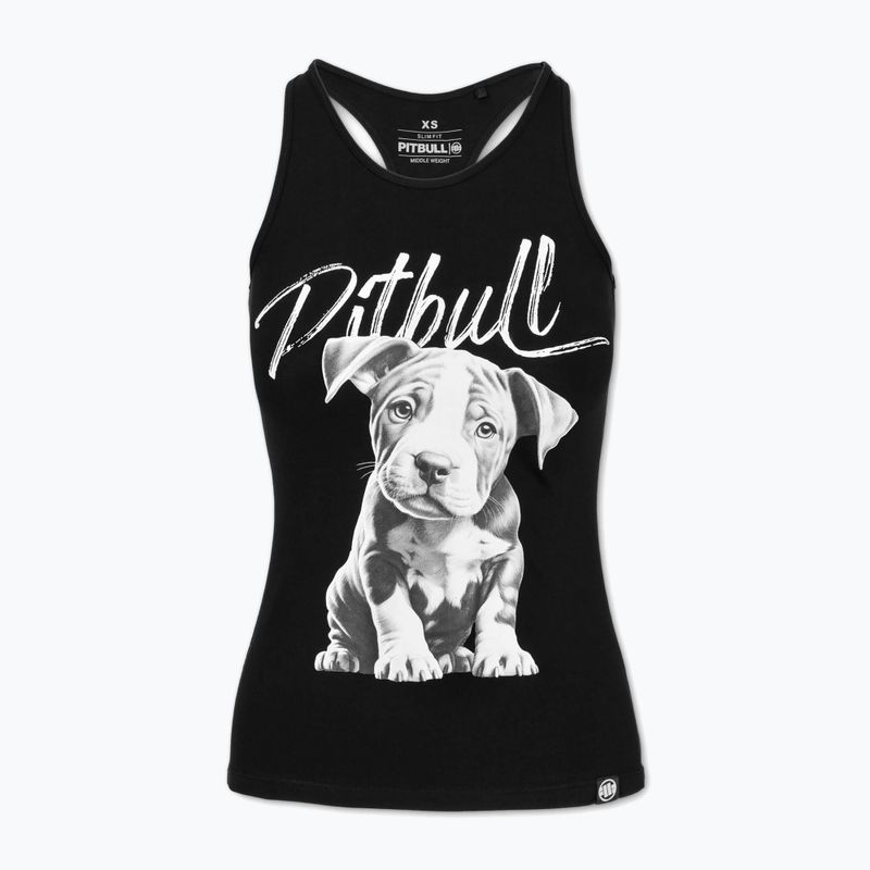 Koszulka damska Pitbull Puppy black