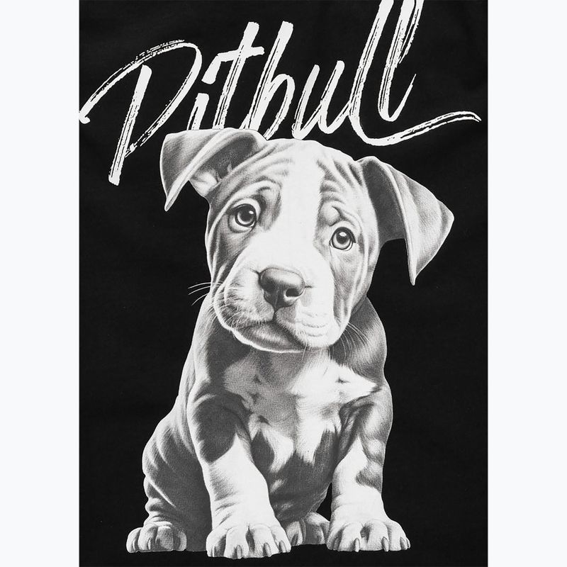 Koszulka damska Pitbull Puppy black 4