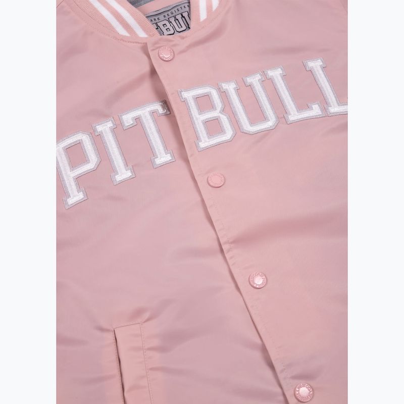Kurtka damska Pitbull Tequila 3 Varsity light pink 3