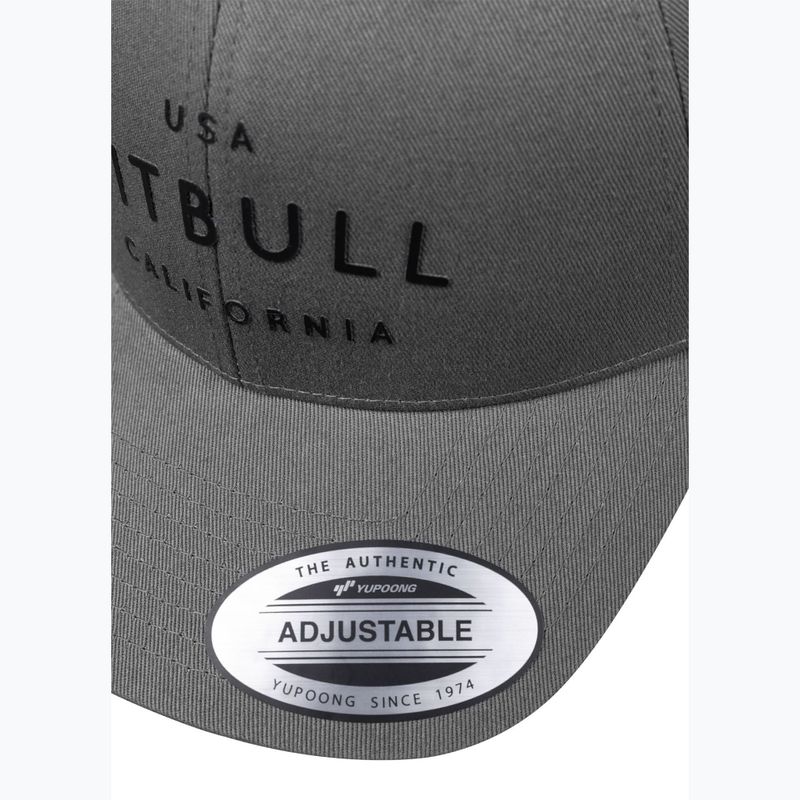 Czapka z daszkiem Pitbull Snapback ,,USA CAL" Classic Low Profile graphite 4