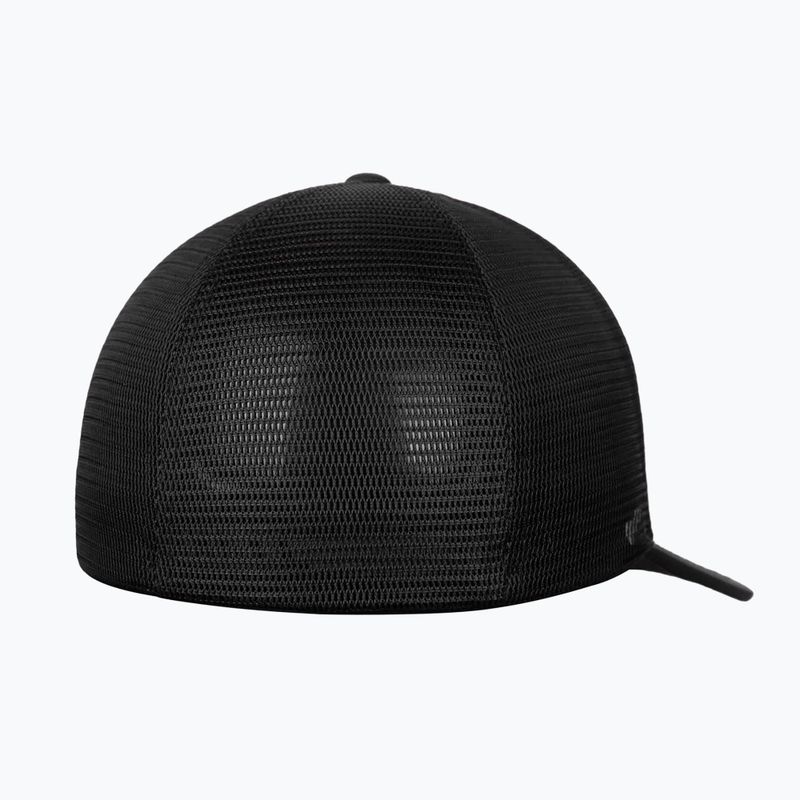 Czapka z daszkiem Pitbull Mesh Full Cap Logo Iridescent Flexfit black 2
