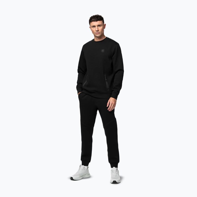 Bluza męska Pitbull Dogwood Crewneck Sweatshirt black 2