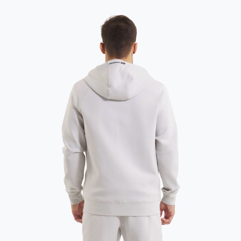 Bluza męska Pitbull Dogwood Hooded Zip Sweatshirt white/blue 3