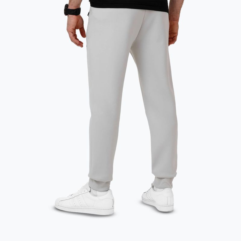 Spodnie męskie Pitbull Dogwood Track Pants white/blue 2