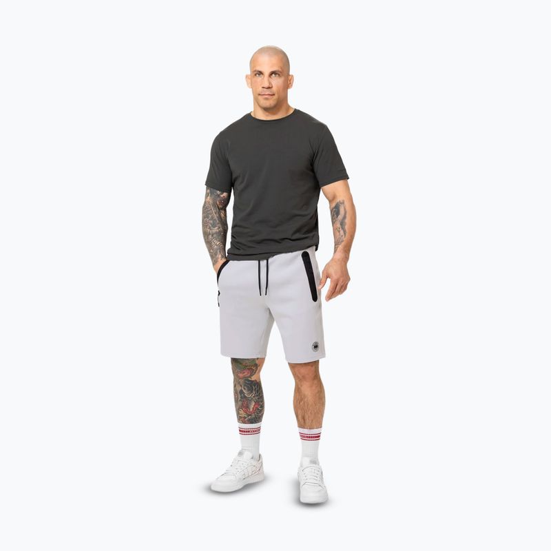 Spodenki męskie Pitbull Dogwood Sport white/blue 2