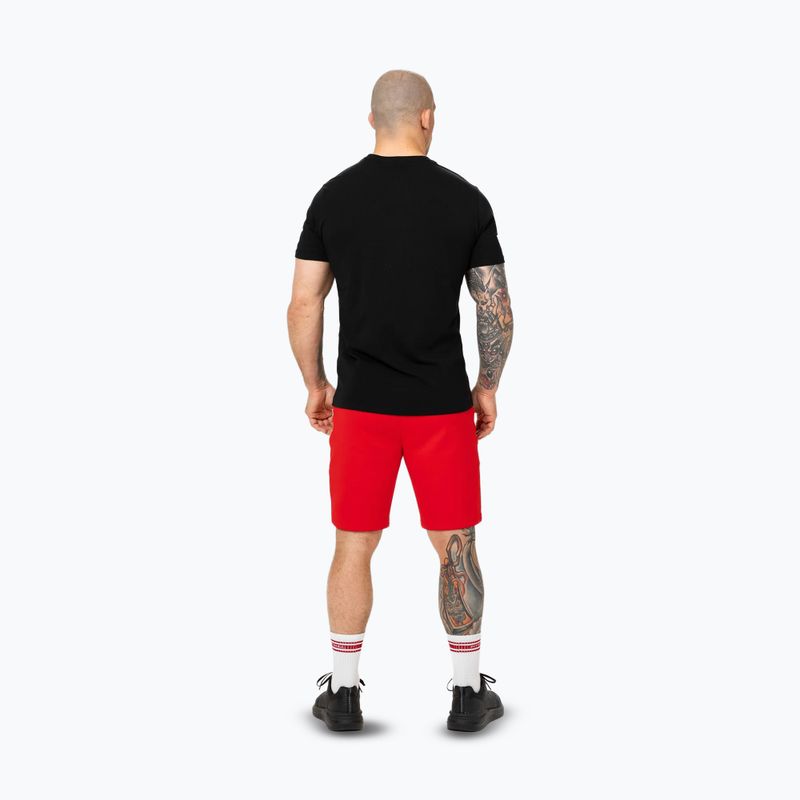 Spodenki męskie Pitbull Dogwood Sport fluo/red 3