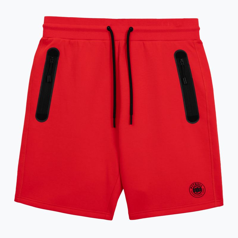 Spodenki męskie Pitbull Dogwood Sport fluo/red