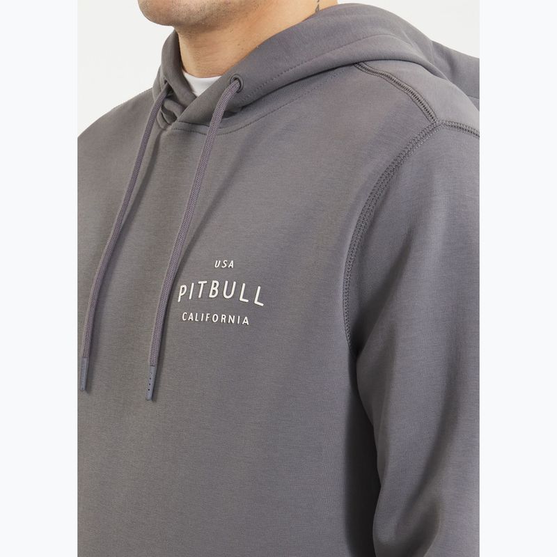 Bluza męska Pitbull Sampson Hooded Sweatshirt graphite 4