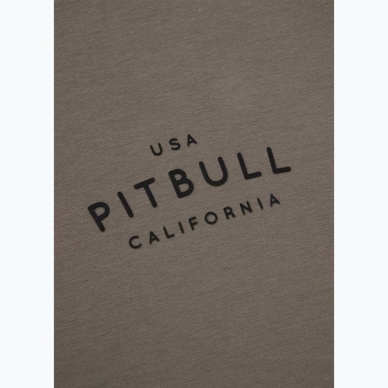 Bluza męska Pitbull Sampson Hooded Zip Sweatshirt taupe 10