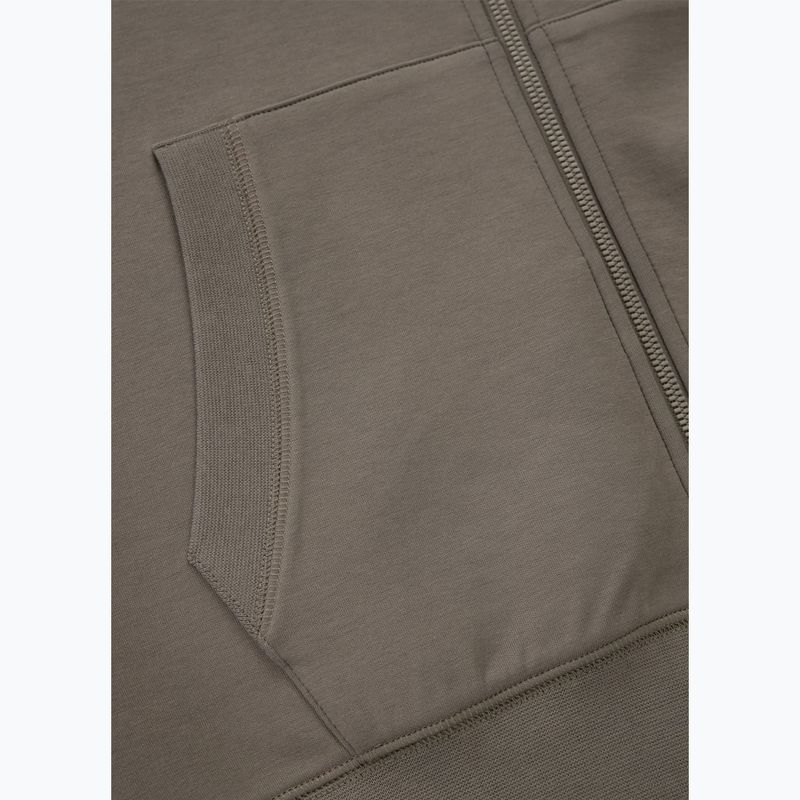 Bluza męska Pitbull Sampson Hooded Zip Sweatshirt taupe 12