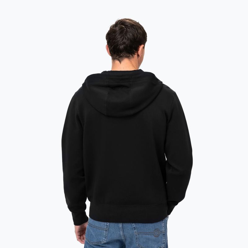 Bluza męska Pitbull Sampson Hooded Zip Sweatshirt black 3
