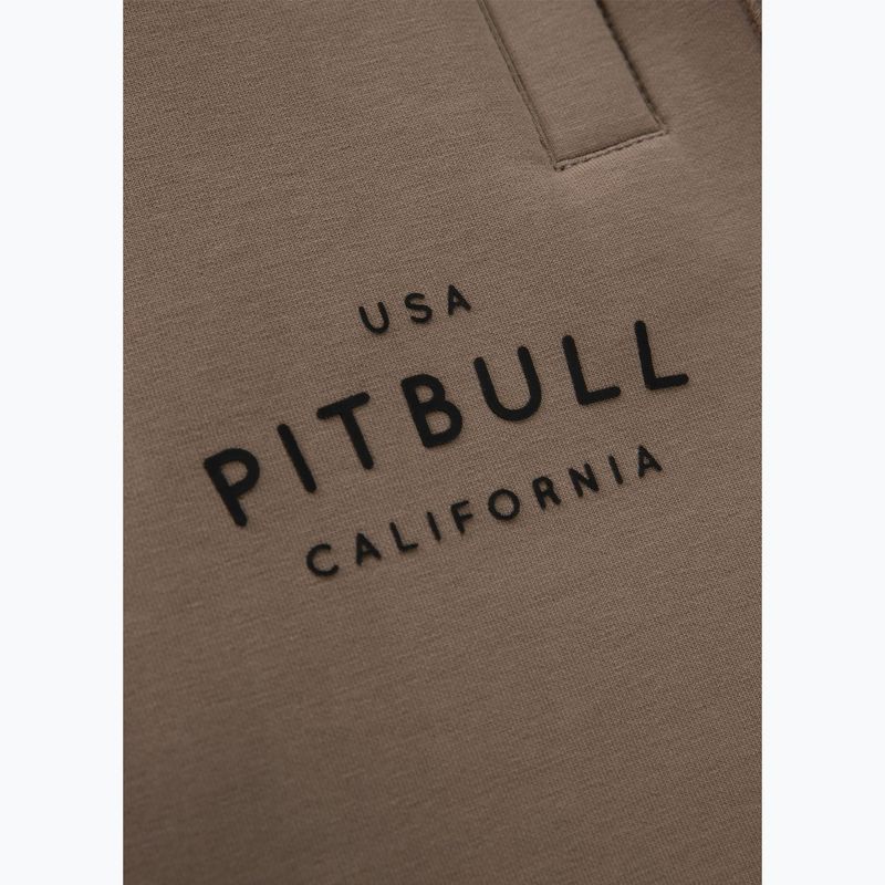 Spodnie męskie Pitbull Sampson Track Pants taupe 4