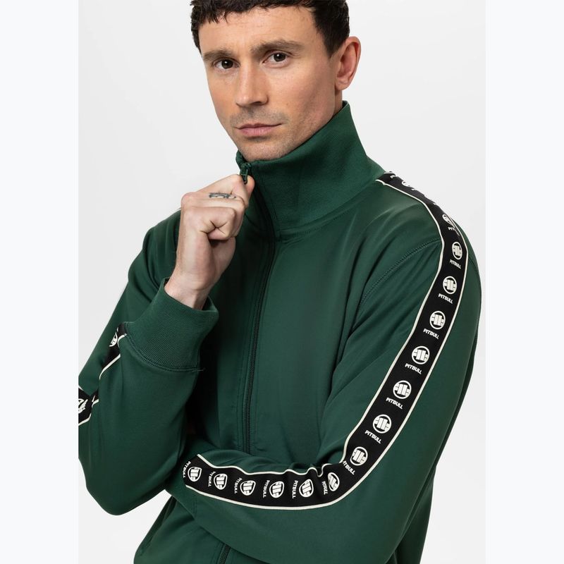 Bluza męska Pitbull Track Jacket Powers bottle green 6