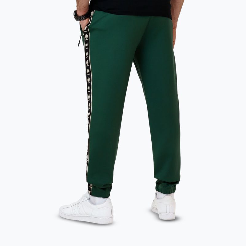 Spodnie męskie Pitbull Track Pants Powers bottle green 2