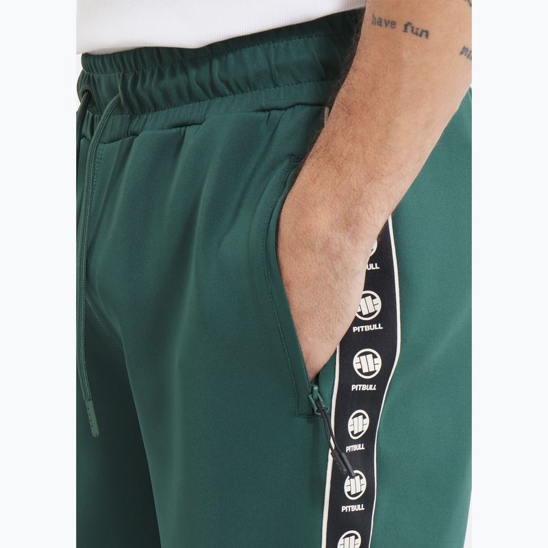 Spodenki męskie Pitbull Track Shorts Powers bottle green 2
