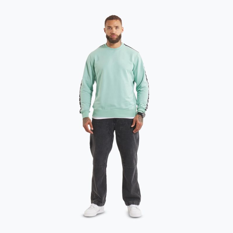 Bluza męska Pitbull Tape Nugget Crewneck Sweatshirt light mint 2