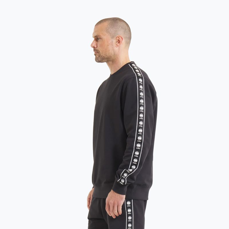 Bluza męska Pitbull Tape Nugget Crewneck Sweatshirt black 4