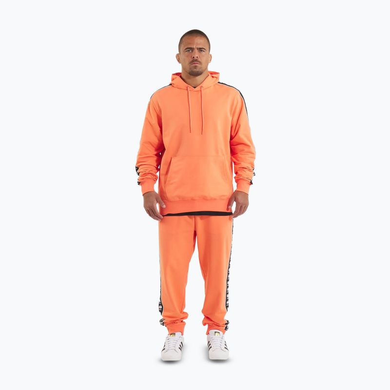 Bluza męska Pitbull Tape Nugget Hooded Sweatshirt bright salmon 2