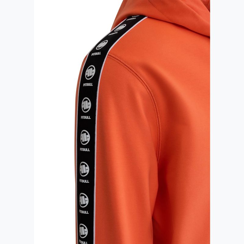 Bluza męska Pitbull Tape Nugget Hooded Sweatshirt bright salmon 8