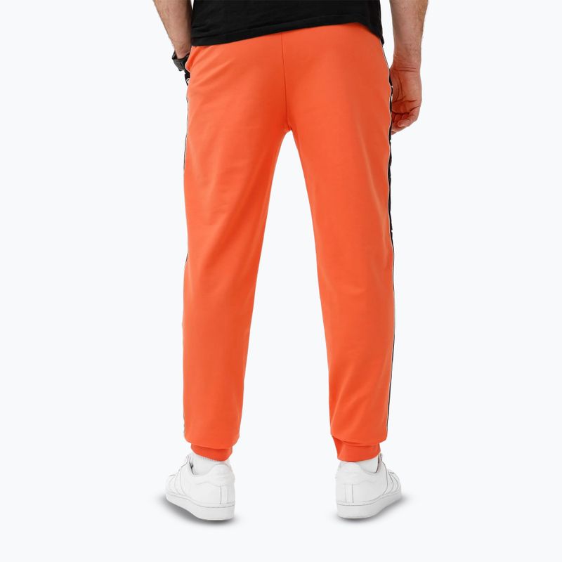 Spodnie męskie Pitbull Tape Nugget Jogging bright salmon 2