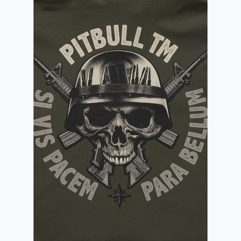 Bluza męska Pitbull Para Bellum Crewneck Sweatshirt old green 5