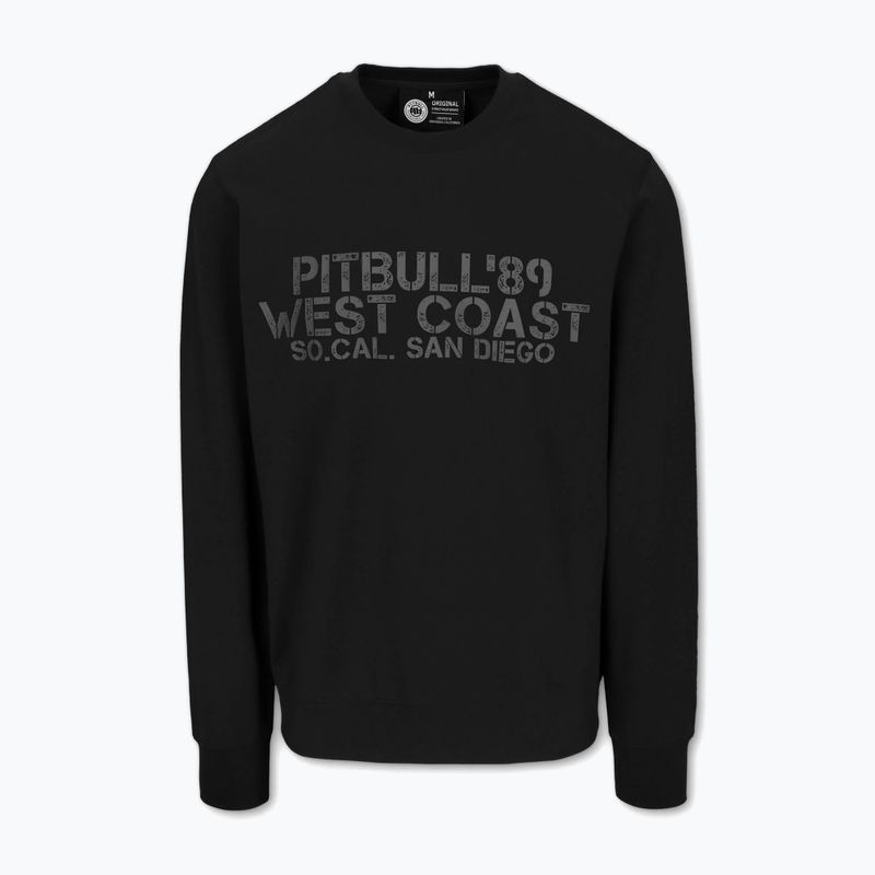 Bluza męska Pitbull Driving Crewneck Sweatshirt black 5