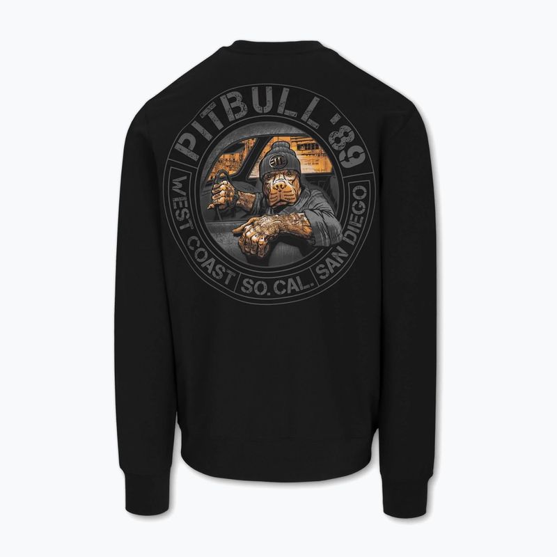 Bluza męska Pitbull Driving Crewneck Sweatshirt black 6