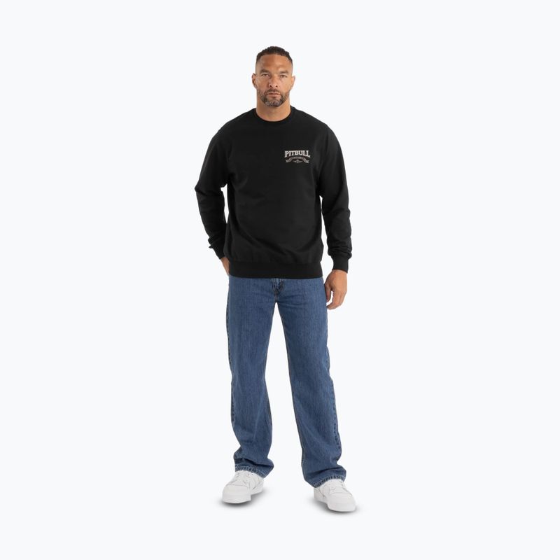 Bluza męska Pitbull Troublemaker Crewneck Sweatshirt black 2