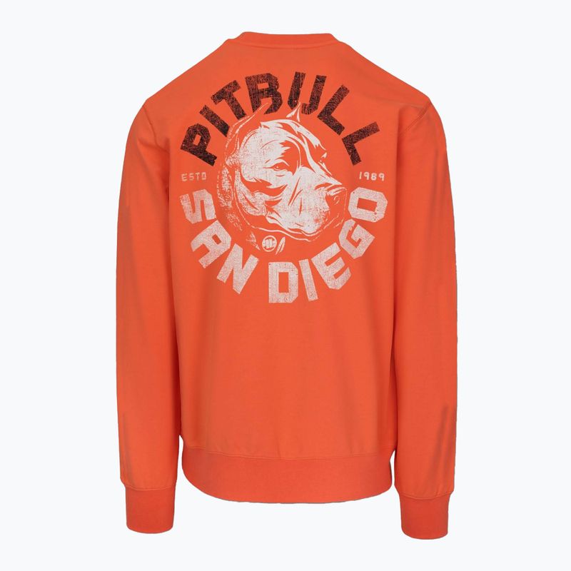 Bluza męska Pitbull Dog Sd Crewneck Sweatshirt bright salmon 2