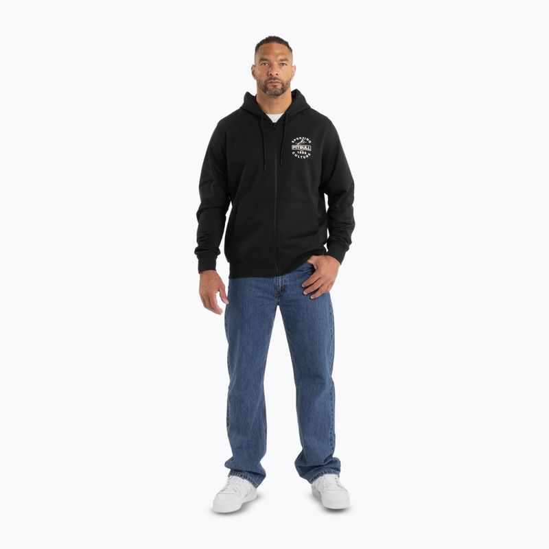 Bluza męska Pitbull Physical Culture Hooded Zip Sweatshirt black 2