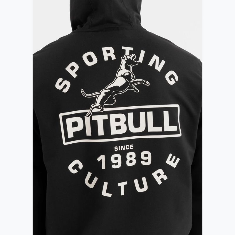 Bluza męska Pitbull Physical Culture Hooded Zip Sweatshirt black 3