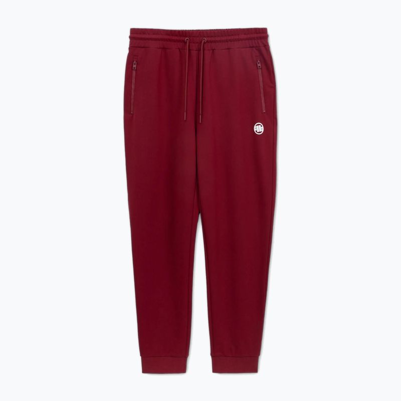 Spodnie męskie Pitbull Nugget Jogging burgundy 3