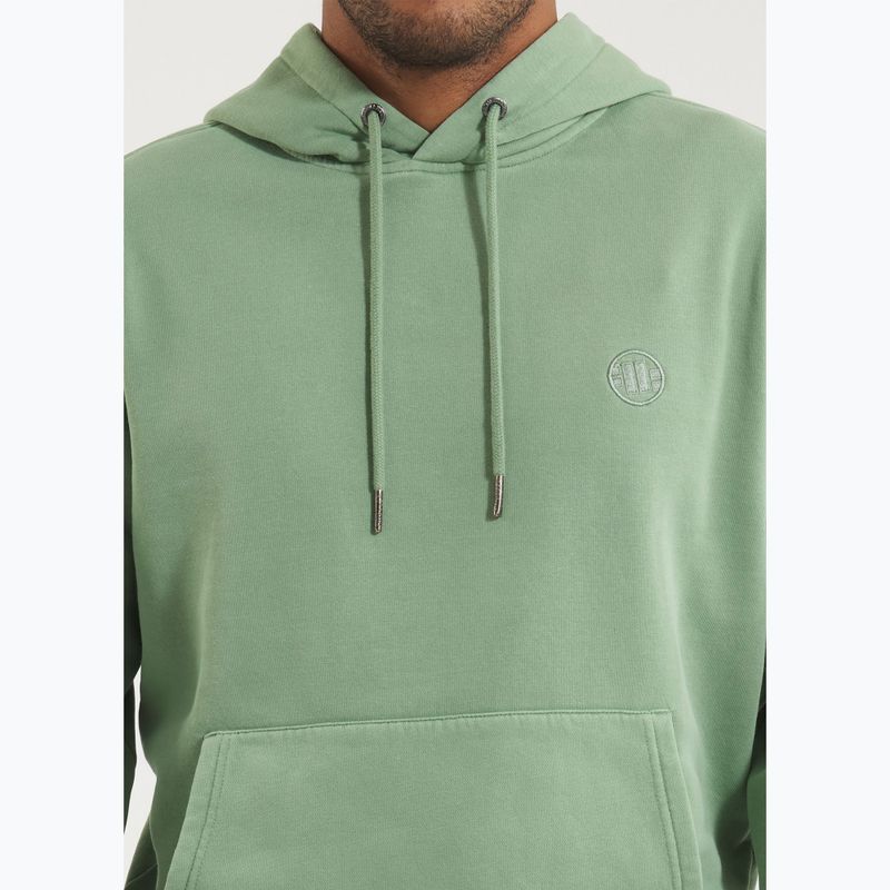 Bluza męska Pitbull Lancaster 2 Hooded Sweatshirt washed green 3